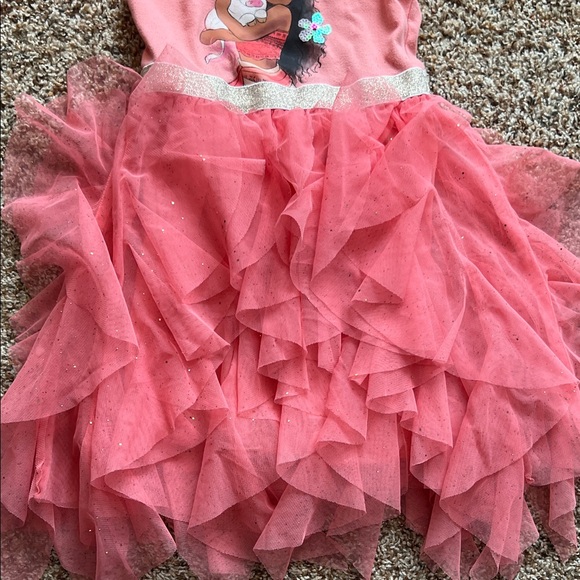 Disney’s Moana Pink Toddler Girl Tutu Dress - Picture 6 of 7